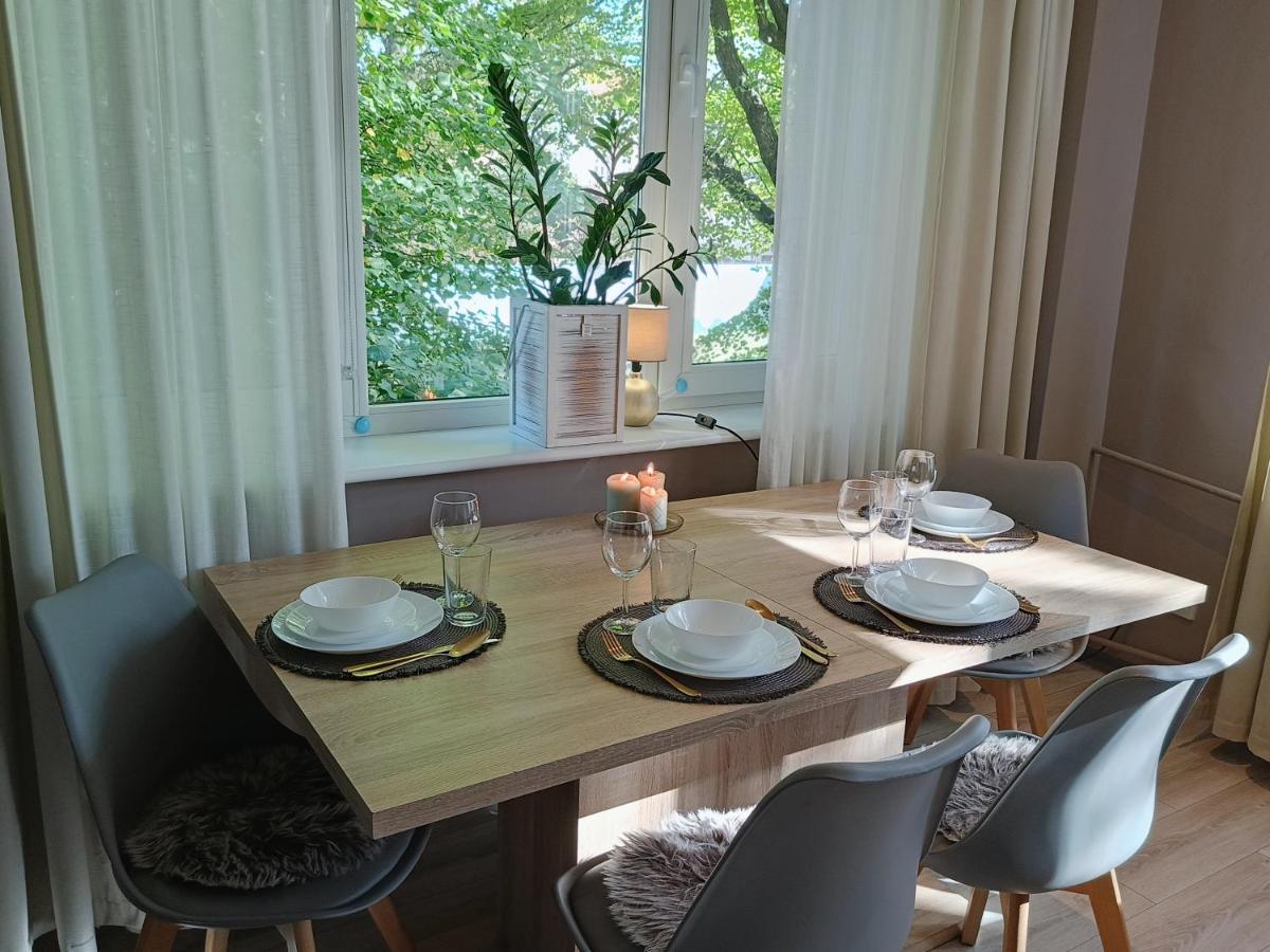 Apartment Rybaki Danzica Esterno foto
